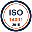Selo ISO 14001:2015 – Gestão ambiental