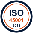 Selo ISO 45001:2018 – Saúde e segurança ocupacional